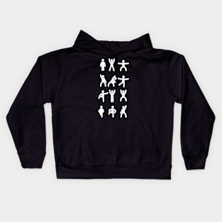 Sports Stickman Kids Hoodie